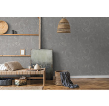 Papier peint intissé 37900-2 Metropolitan Stories 2 cercles argent