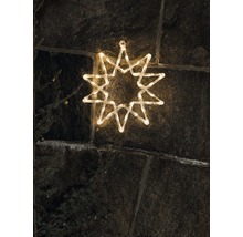 Beleuchteter Stern zur Dekoration