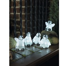 Dekorative Pinguinfiguren mit Beleuchtung für den Aussenbereich