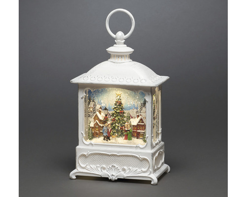 Lanterne flottante LED Konstsmide blanc couleur d'éclairage blanc chaud sur batterie Lanterne décorative avec motif de Noël et éclairage