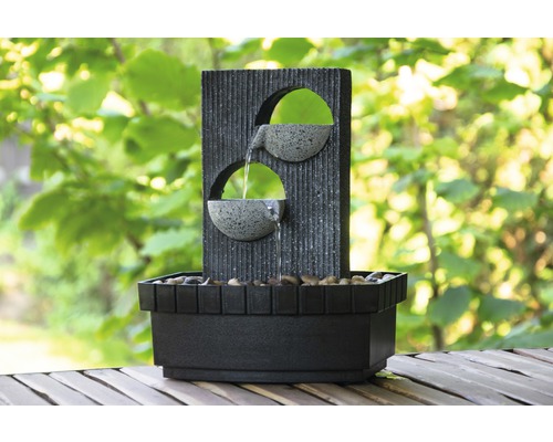 Fontaine d''intérieur décorative avec deux bassins