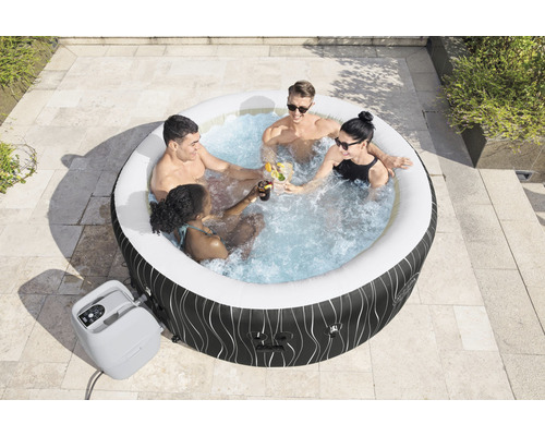 Spa gonflable Bestway® LAY-Z-SPA® spa à LED Hollywood AirJet™ 196