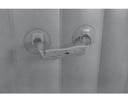 Detailansicht eines aufblasbaren Whirlpools mit Griffen zur einfachen Handhabung