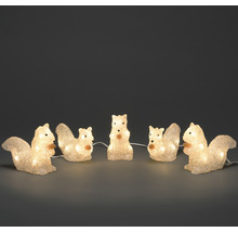 Guirlande lumineuse avec figurines d''écureuils