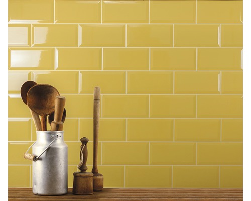 Carreaux muraux de style métro avec ustensiles de cuisine
