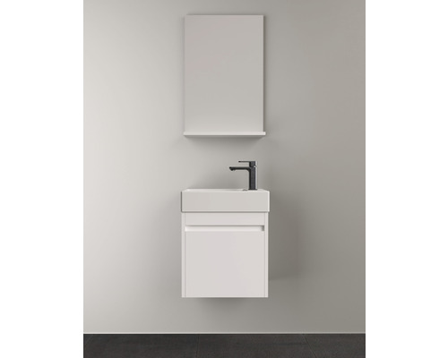 Meuble-lavabo avec meuble sous-vasque et miroir pour la salle de bain