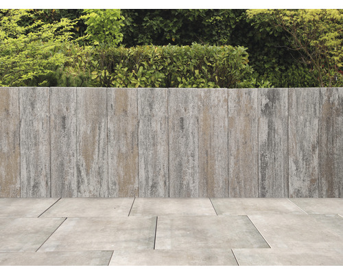 Palissade iMount Modern calcaire coquillier 80 x 12,5 x 12,5 cm-0