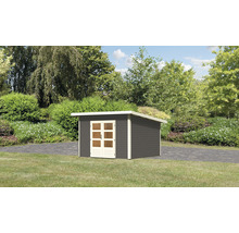 Gartenhaus aus Holz mit Doppeltür im Garten