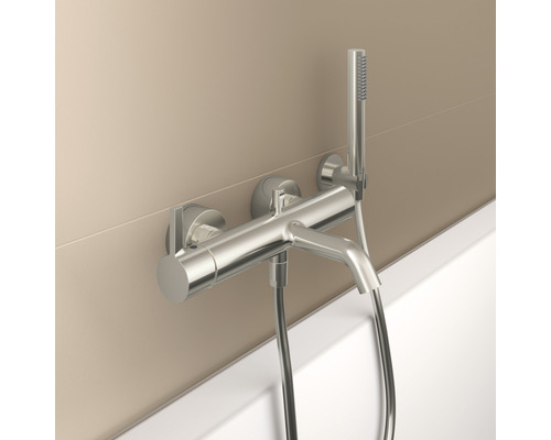 Robinet de baignoire apparent avec douchette