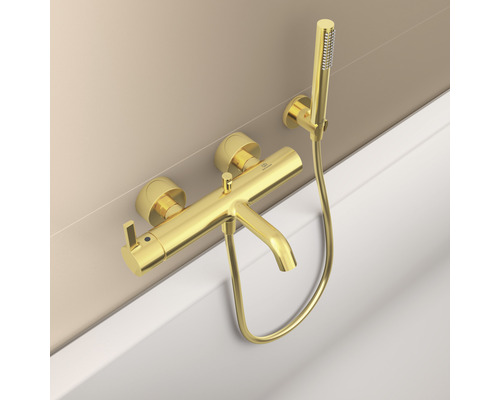 Robinet de baignoire apparent avec douchette