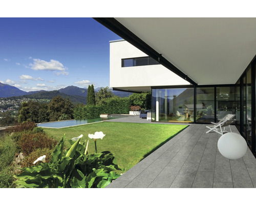 Feinsteinzeug Terrassenplatte Portland Plata rektifizierte Kante 180 x 40 x 2 cm Feinsteinzeug Terrassenplatte Portland Plata rektifizierte Kante 180 x 40 x 2 cm