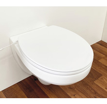 Wandhängendes Dusch-WC mit geschlossenem Deckel