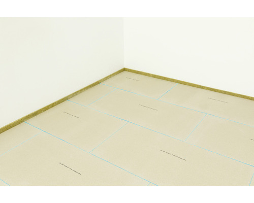 Coin de pièce avec panneaux d''isolation phonique et bandes périphériques