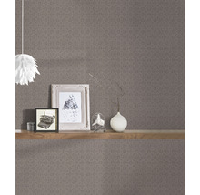 Vliestapete 36383-1 Hygge Blumenmuster braun