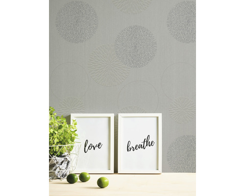 Papier peint avec motif circulaire