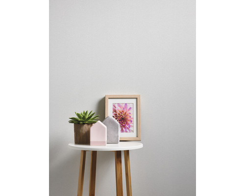 Décoration avec succulente, maisons décoratives et cadre photo sur une table