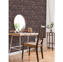 Papier peint intissé 37391-3 New Walls Mosaïque rose rouge