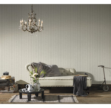 Vliestapete 34147-1 Hermitage Streifen Stil pearl