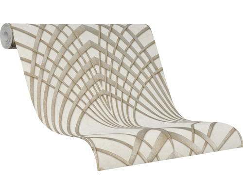 Tapetenrolle mit grafischem Muster