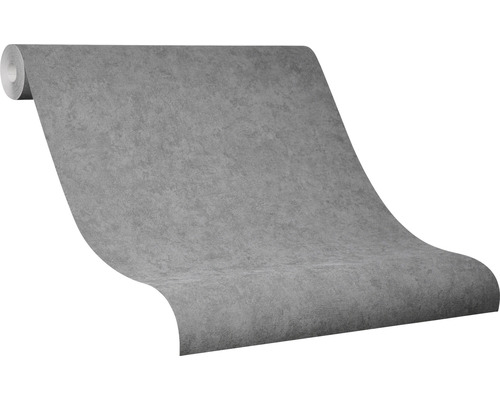 Rolle graue Tapete mit Steinoptik