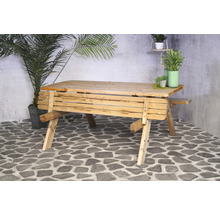 Table de pique-nique en bois pour le jardin ou la terrasse