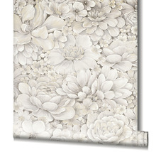 Tapete mit floralem Muster