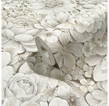 Rolle Tapete mit Blumenmuster