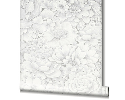 Papier peint à motif floral