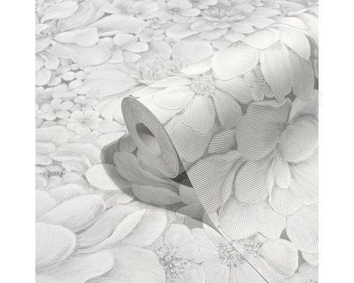 Rouleau de papier peint à motifs floraux