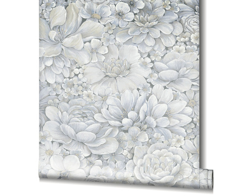 Rouleau de papier peint à motif floral