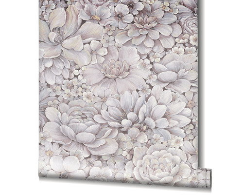 Rouleau de papier peint à motifs floraux