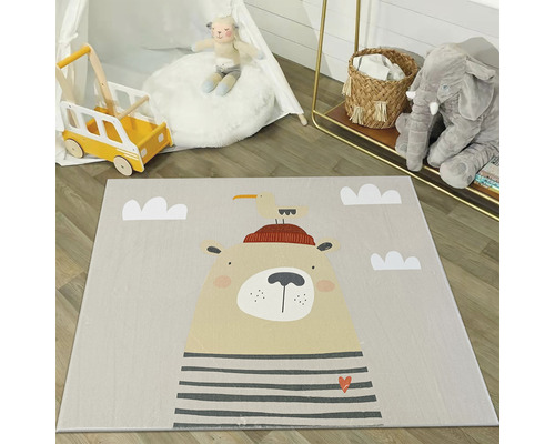 Tapis à motif d''ours pour une chambre d''enfant