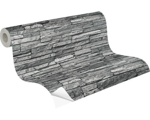 Rouleau de papier peint avec motif de pierre