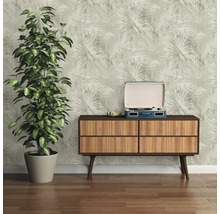 Papier peint intissé 36385-4 Attractive 2 feuille de palmier vert clair