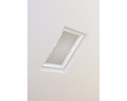 Thermo-Sonnenschutz Verdunkelungsstoff für Fenster mit HORNBACH MK06 59,6x97,8 grau Saugnapf - cm
