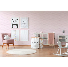 Papier peint intissé 35854-1 jouet rose