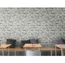 Papier peint intissé 36140-3 Neue Bude 2.0 pierre de taille gris