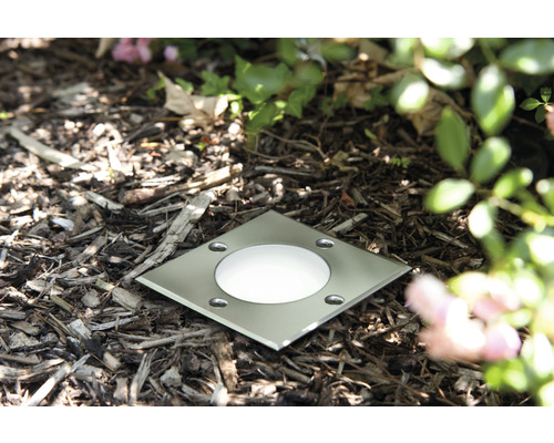 Spot encastrable au sol en métal pour l''extérieur