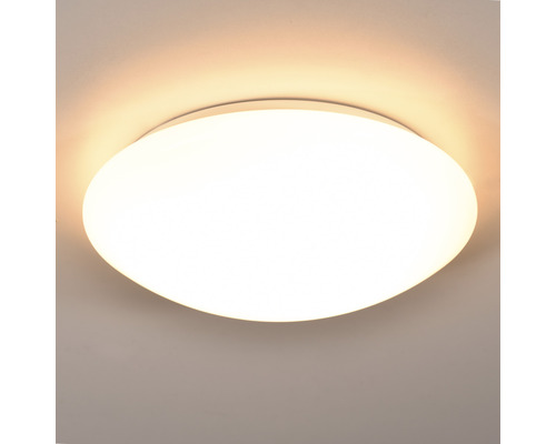 Plafonnier LED Ø 30 cm 10 W 1400 lm 2700 K blanc h x Ø 95 x 300 mm