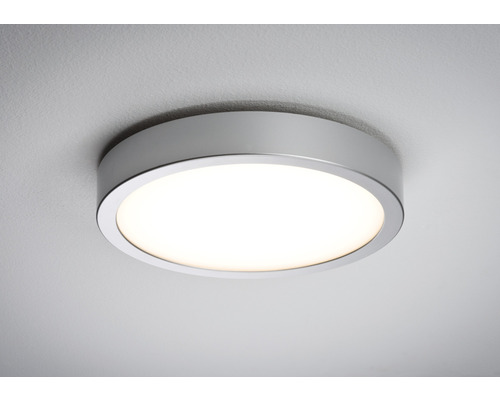 Runde Deckenleuchte aus Metall mit integriertem Leuchtmittel