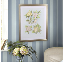 Vliestapete 115252 Laura Ashley Lille gestreift Blau