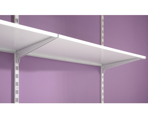 Regalsystem mit Regalbodenträgern und Regalböden