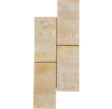 Dalle de terrasse en béton iStone Alive grès 40 x 20 x 4 cm