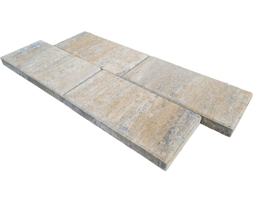 Pavés rectangulaires en béton