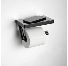 Porte-papier toilette avec étagère et téléphone mobile