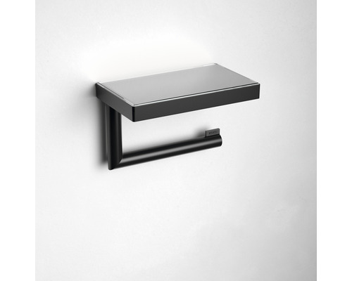 Porte-papier toilette avec étagère