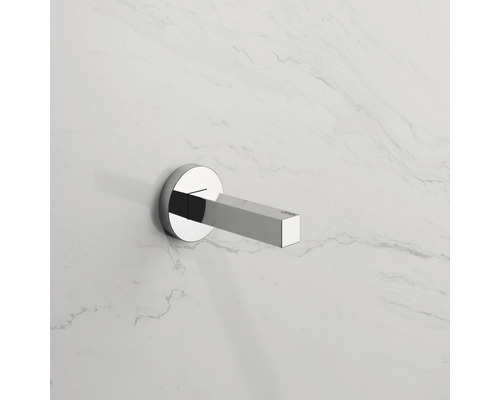 Mitigeur de lavabo chromé pour montage mural