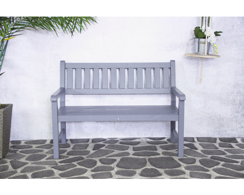 Banc de jardin en bois pour l''extérieur