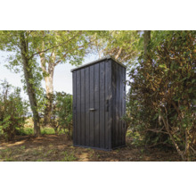 Schuppen aus Holz im Garten