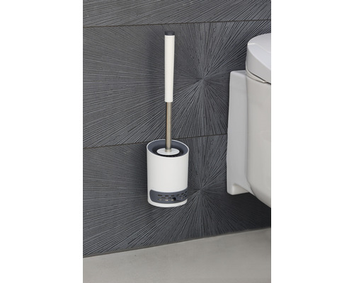 Brosse de toilette avec support pour montage mural